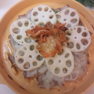 レンコンの韓国風オーブン焼き